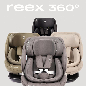 Автокресло Happy Baby "Reex", черное